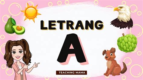 Tunog ng Letrang A.